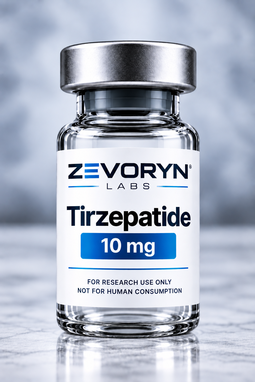 Tirzepatide 10 mg | Dual GIP & GLP-1 Receptor Agonist | Research Compound